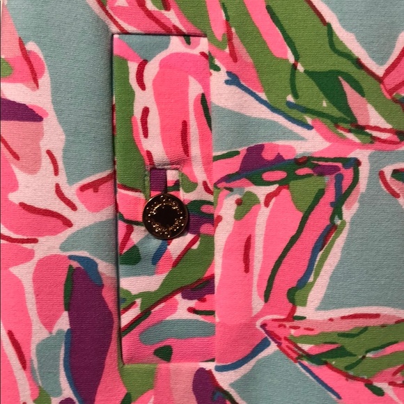 Lilly Pulitzer Charlene Scoop Neck Dress SZ XS - Picture 5 of 9